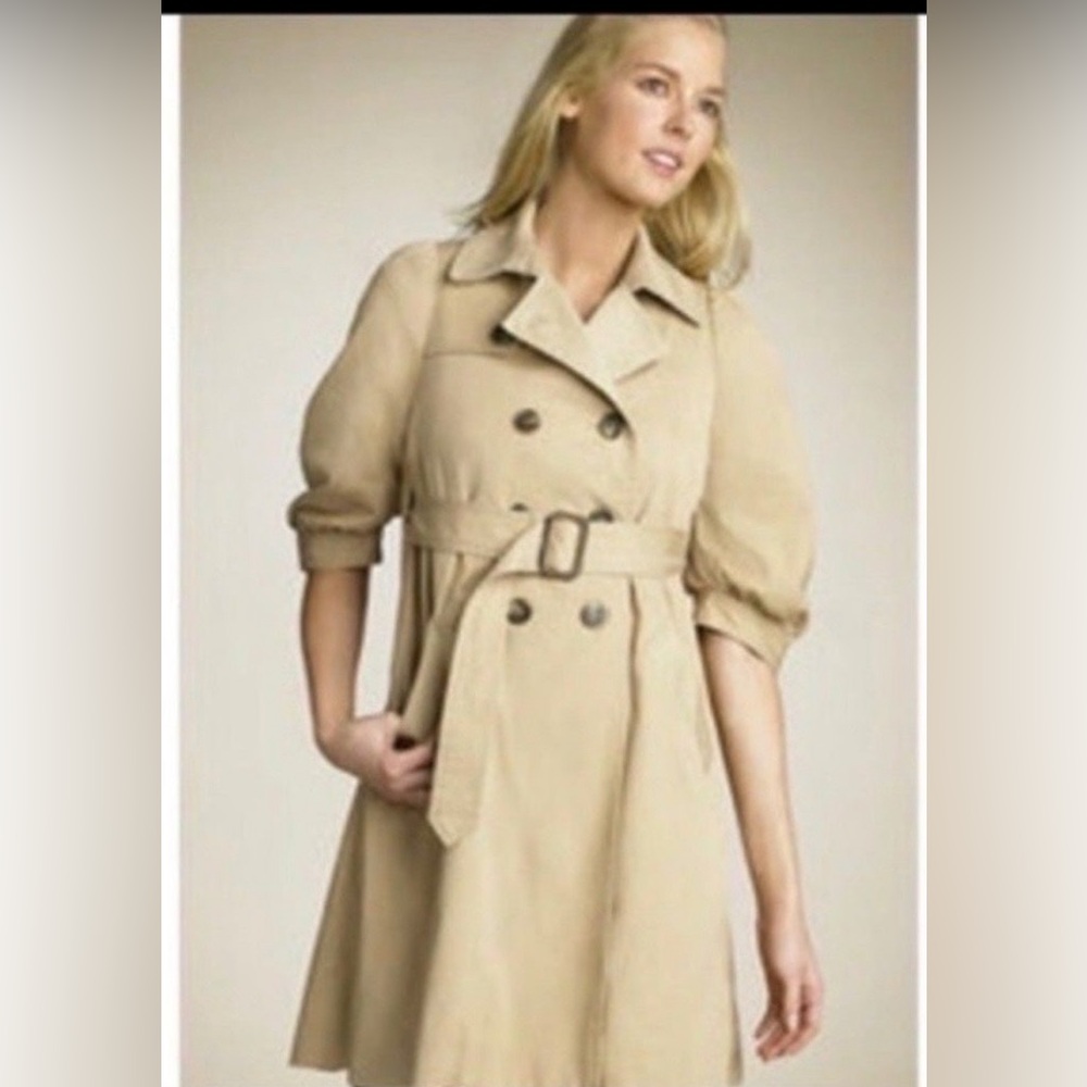 NWT BCBGMAXAZRIA “Alina” the trench coat sz small